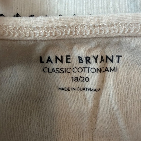 3-PACK BUNDLE! PLUS SIZE (18/20)_Lane Bryant Tank Top (periwinkle, white, black) - Picture 6 of 9